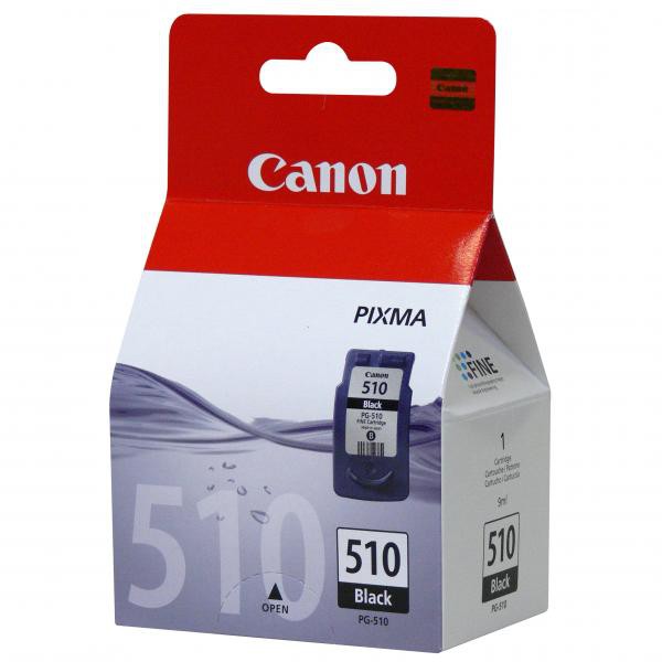 Canon  - CANON PG-510 BK - originálna cartridge, čierna, 9ml