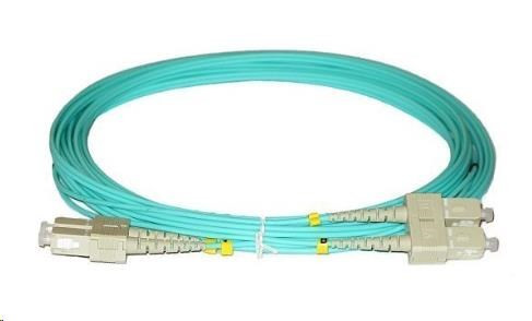 Duplexný patch kábel MM 50/125, OM3, SC-SC, LS0H, 2m