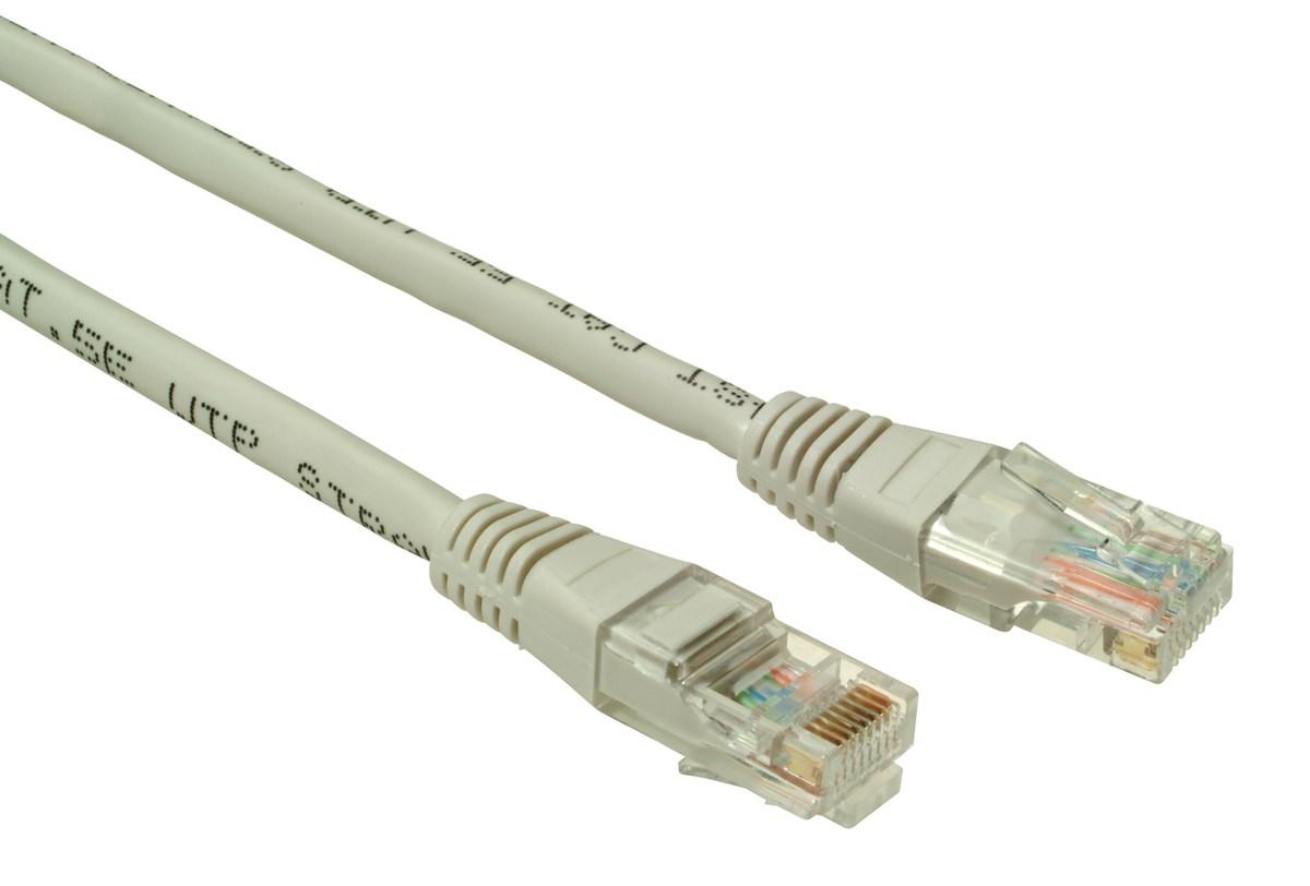 Fotografia produktu: SOLARIX patch kábel CAT6 UTP PVC 15m sivý non-snag proof