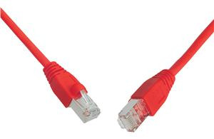 SOLARIX patch kábel CAT6 SFTP PVC 2m červený