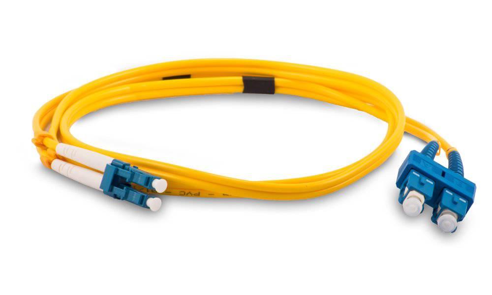 Fotografia produktu: Optický patch kábel duplex LC-SC 50/125 MM 20m OM3