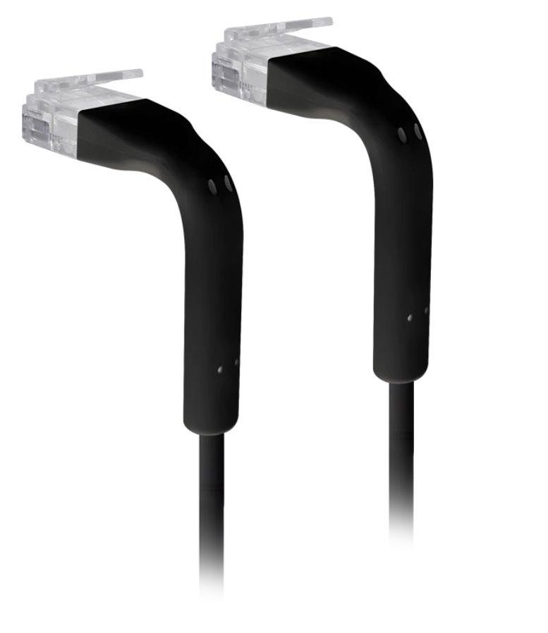 Fotografia produktu: Ubiquiti U-Cable-Patch-5M-RJ45-BK, patch kábel, 5m, Cat6, čierny