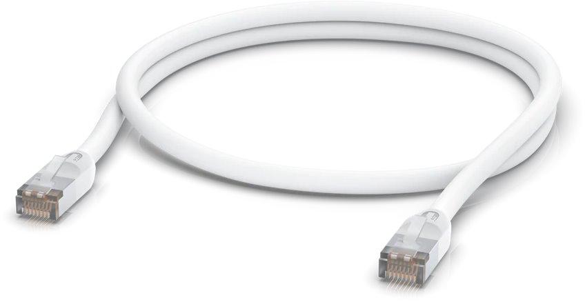 Fotografia produktu: Ubiquiti UACC-Cable-Patch-Outdoor-1M-W, Vonkajší UniFi patch kábel, 1m, Cat5e, biely