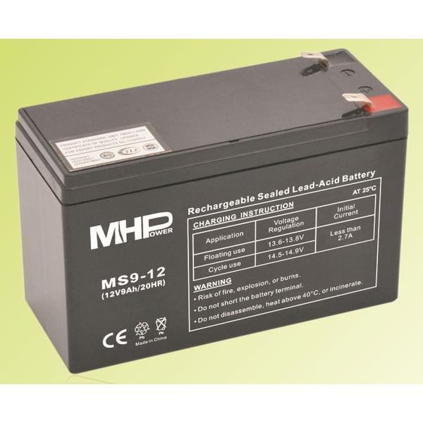 Fotografia produktu: Pb akumulátor MHPower VRLA AGM 12V/9Ah (MS9-12)