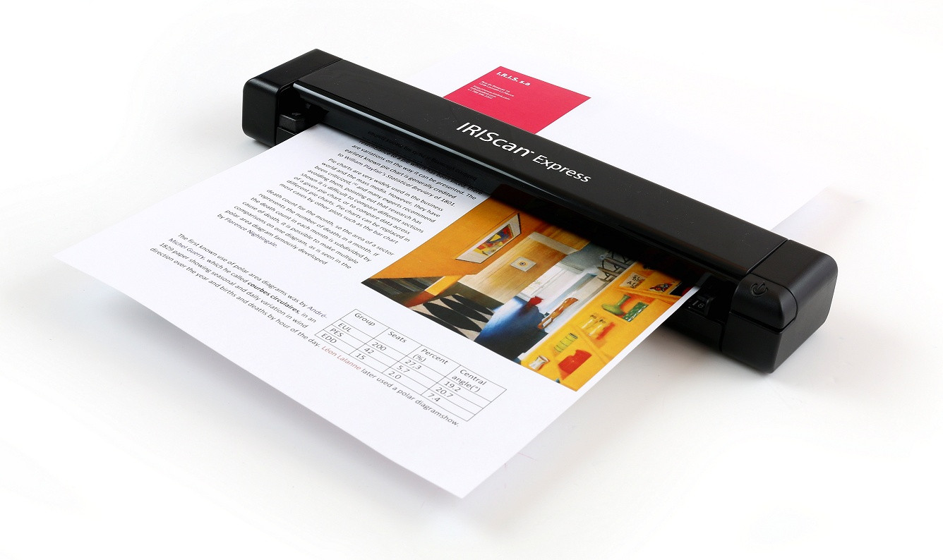 IRISCan Express 4 skener, A4, prenosný, farebný, 1200 x 1200 dpi. , USB