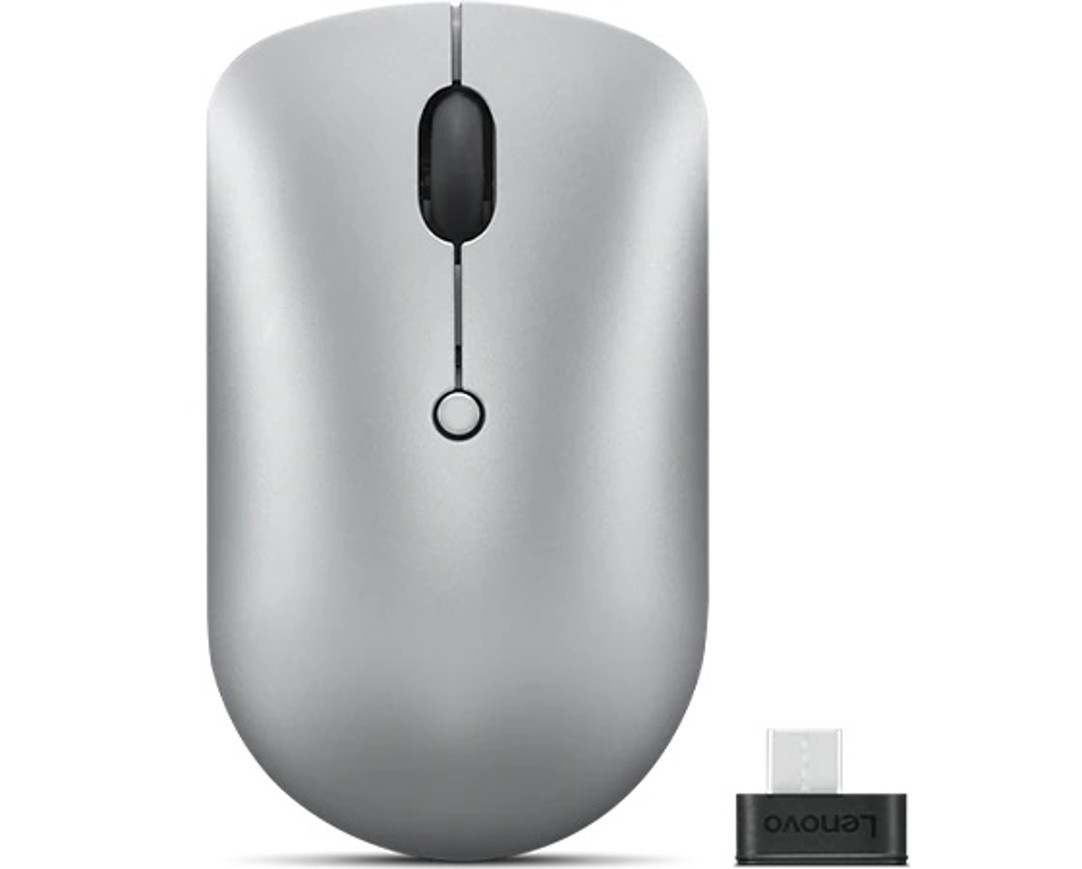 Lenovo myš CONS 540 Bezdrôtová kompaktná USB-C (sivá)