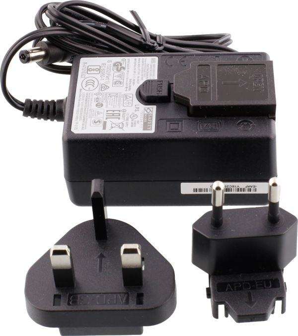 D-link PSM-12V-55-B 12V 3A PSU Accessory Black (Interchangeable Euro/UK plug)