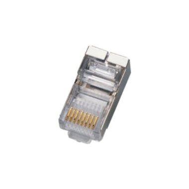 Fotografia produktu: Konektor RJ45 STP Cat5e 8p8c pre lícnu (10ks)