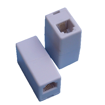 Fotografia produktu: DATACOM Spojka 2 x RJ11 (6p4c) plast
