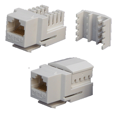 Fotografia produktu: DATACOM Keystone UTP RJ45 Cat5E Dual MINI biely