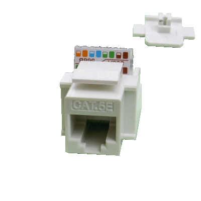 Fotografia produktu: DATACOM Keystone UTP Cat5e samozárezový biely
