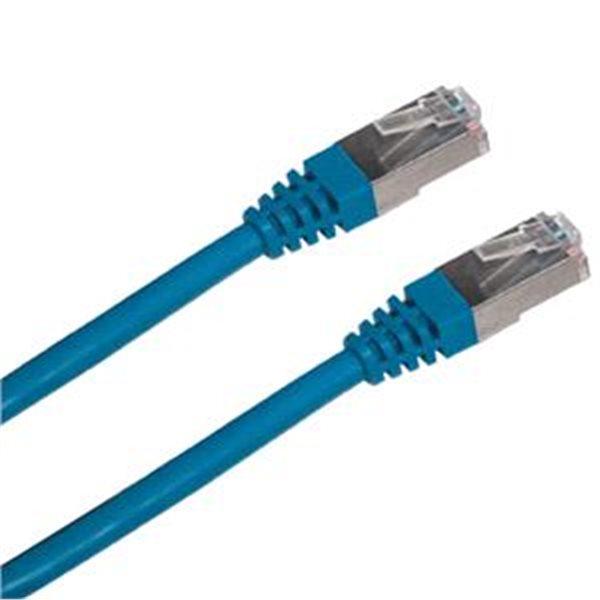 Fotografia produktu: Patchkábel S/FTP, Cat6, 2xRJ45, 5m modrý