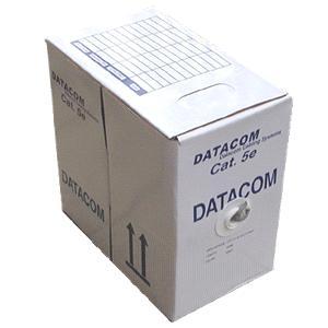 Fotografia produktu: DATACOM FTP Cat5e PVC kábel 305m (lanko) sivý