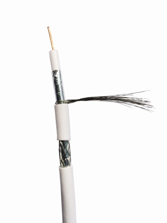 Koaxiálny kábel RG-6 75ohm 100 m (6,5mm/1,0mm)
