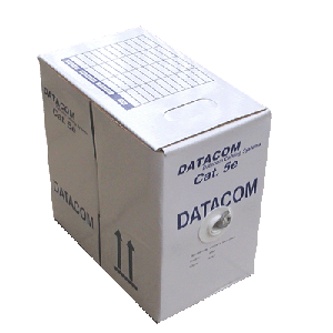 Fotografia produktu: DATACOM UTP Cat5e PVC kábel 305m (lanko) modrý