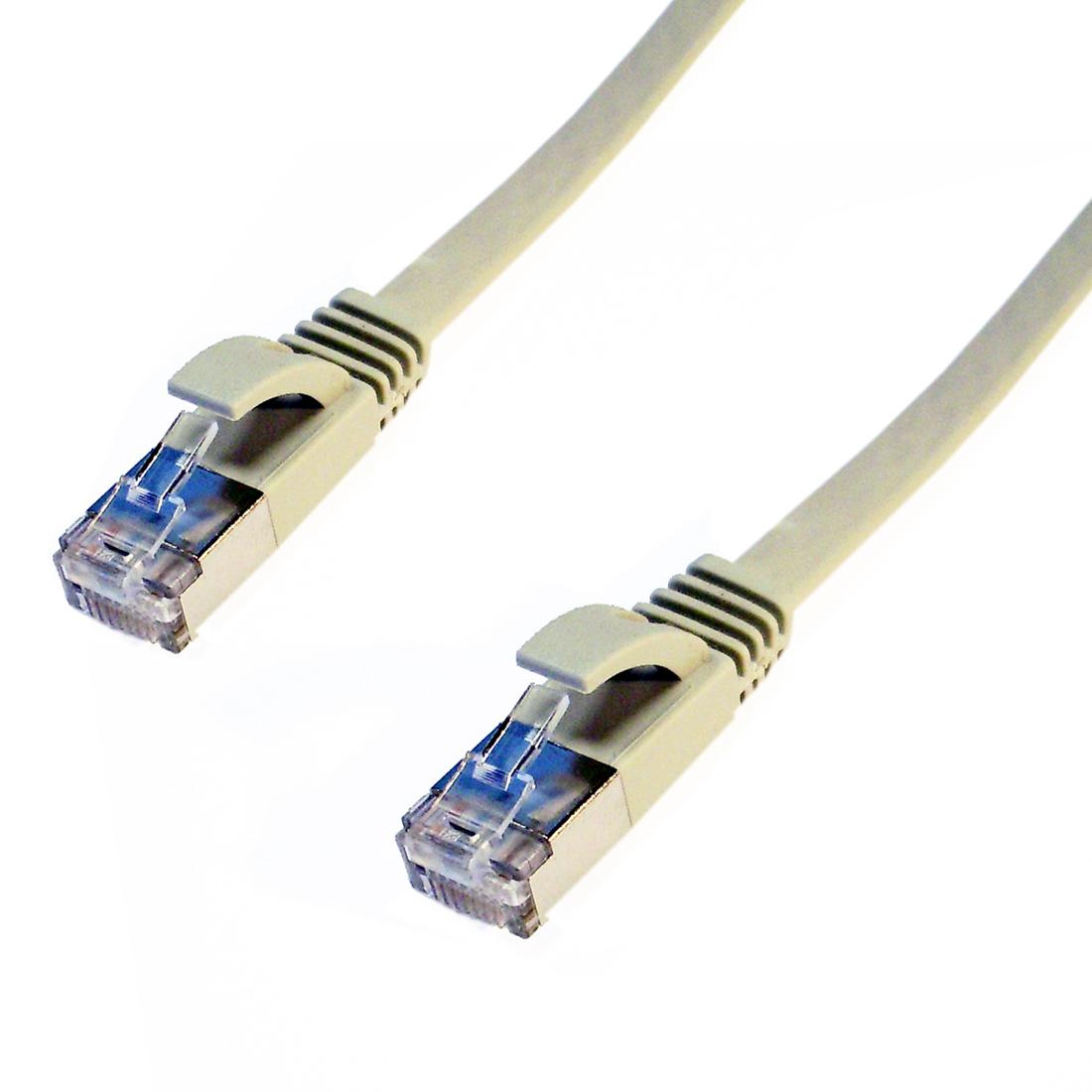 Fotografia produktu: DATACOM Patch cord FTP CAT6 5m šedý FLAT plochý