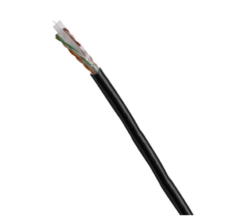 Fotografia produktu: DATACOM UTP drôt CAT6 PE 500m box čierny OUTDOOR
