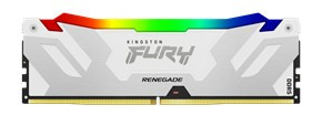 KINGSTON DIMM DDR5 16GB 6000MT/s CL32 FURY Renegade Biela RGB XMP