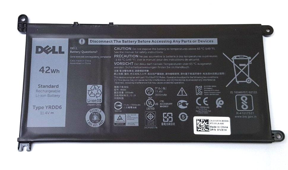 Fotografia produktu: Dell Batéria 3-cell 42W/HRLI-ION pre NB Inspiron 5481,3590,5590, Vostro 5581,5590,3500 Latitude 3500