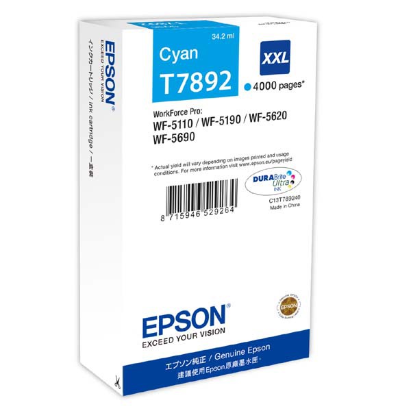 EPSON T7892 (C13T789240) - originálny