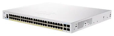 Cisco switch CBS250-48PP-4G (48xGbE, 4xSFP, 48xPoE+, 195W)