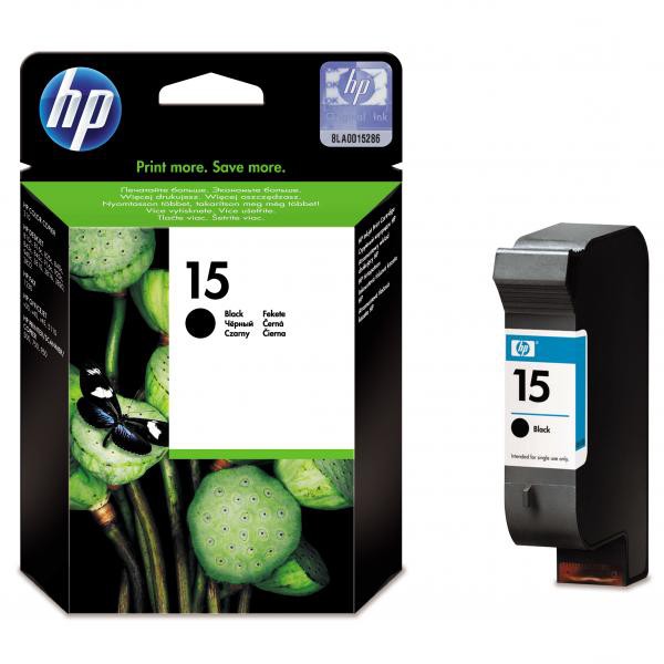 HP C6615DE - originálna cartridge HP 15, čierna, 25ml