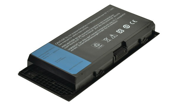 2-Power batéria pre DELL Precision M4600, M6600, M6700 11,1 V, 6900mAh, 9 cells