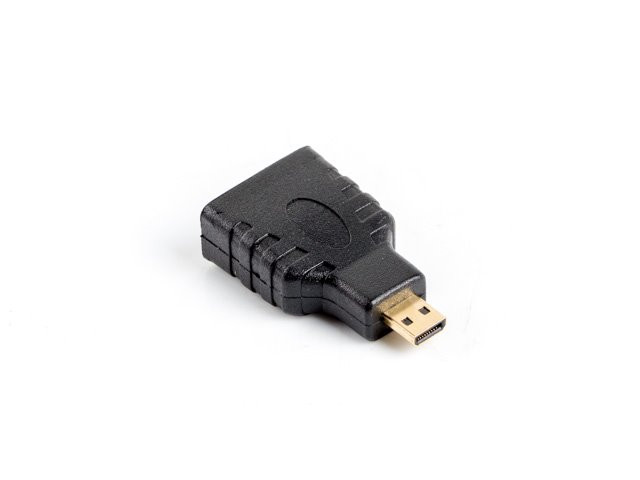 LANBERG redukcia HDMI (F) na HDMI MICRO (M), čierny