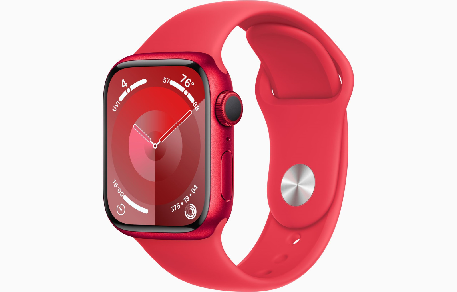 Apple Watch S9/45mm/PRODUCT RED/Šport Band/PRODUCT RED/-M/L