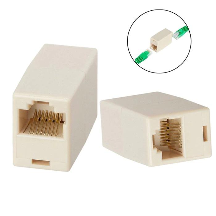 W-Star Spojka RJ45 (UTP) cat5 slonová kosť CPRJ45BG | TonerPartner.sk