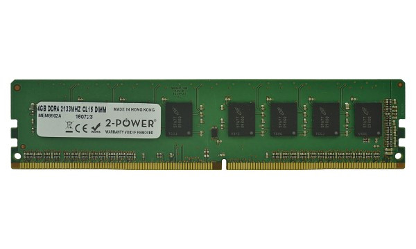 2-Power 8GB PC4-17000U 2133MHz DDR4 CL15 Non-ECC DIMM 2Rx8 ( DOŽIVOTNÁ ZÁRUKA )