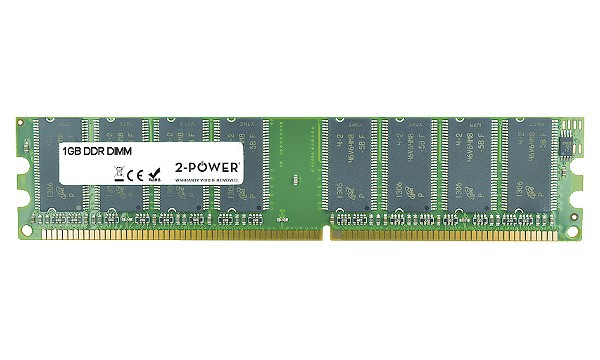 2-Power 1GB 400MHz DDR Non-ECC CL3 DIMM 2Rx8 ( DOŽIVOTNÁ ZÁRUKA )