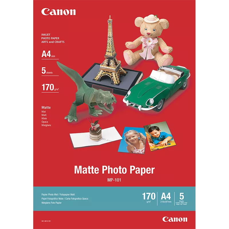 Canon MP-101, A4 fotopapier matný, 50 ks, 170g/m