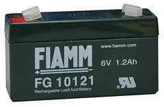 Fotografia produktu: Fiamm olovená batéria FG10121 6V/1,2Ah