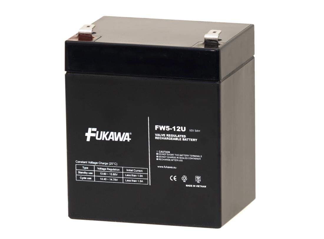 Fotografia produktu: Akumulátor FUKAWA FW 5-12U (12V 5Ah)