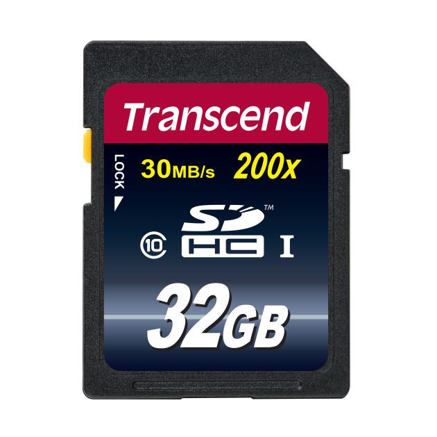 Transcend 32GB SDHC (Class 10) UHS-I 200x (Premium) pamäťová karta