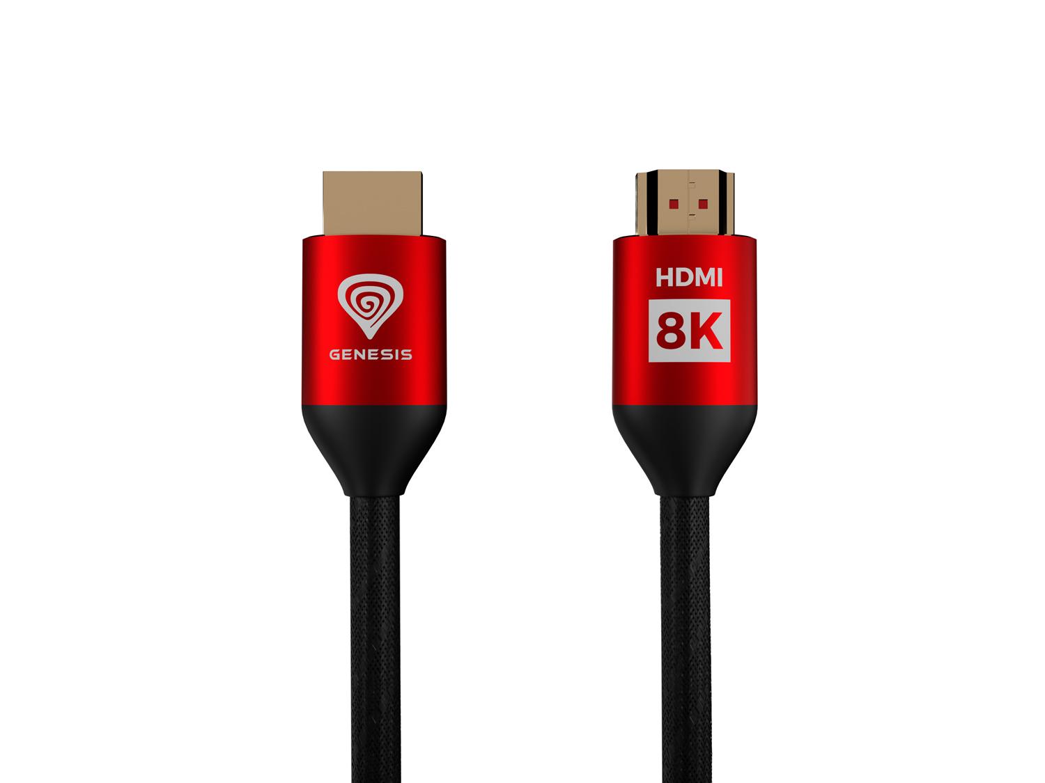Fotografia produktu: Genesis kábel HDMI M/M V2.1 3M 8K pre PS5/PS4