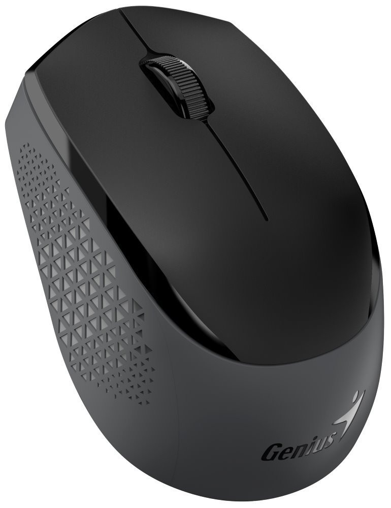 Genius NX-8000S BT, myš, bezdrôtová, 1200DPI, 3 tlačidlá, Bluetooth, USB 2,4 GHz, čierno-šedá