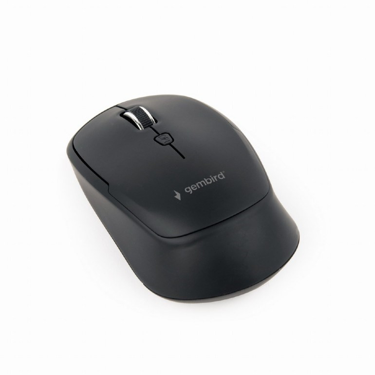 GEMBIRD myš MUSW-4B-05, čierna, bezdrôtová, USB nano receiver