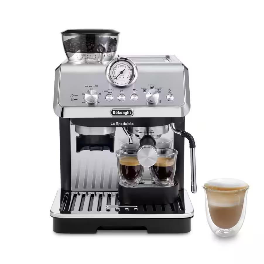 DeLonghi La Špecialista Arte pákový kávovar, 1400 W, vstavaný mlynček, parná tryska MyLatte