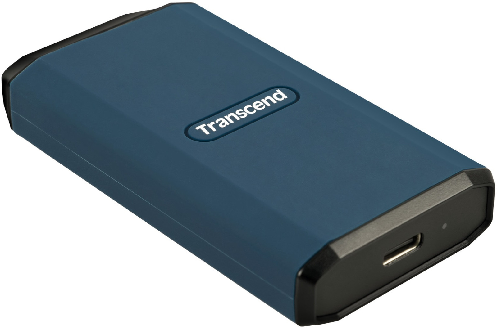Transcend ESD410C 4TB, USB 20Gbps Type C, Externý odolný SSD disk (3D NAND flash), 2000MB/R, 2000MB/W, modrý