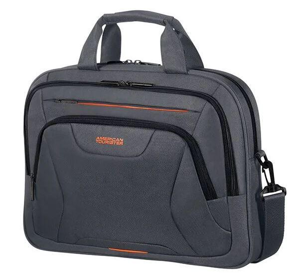 Fotografia produktu: American Tourister AT WORK LAPTOP BAG 15.6" Black/Orange