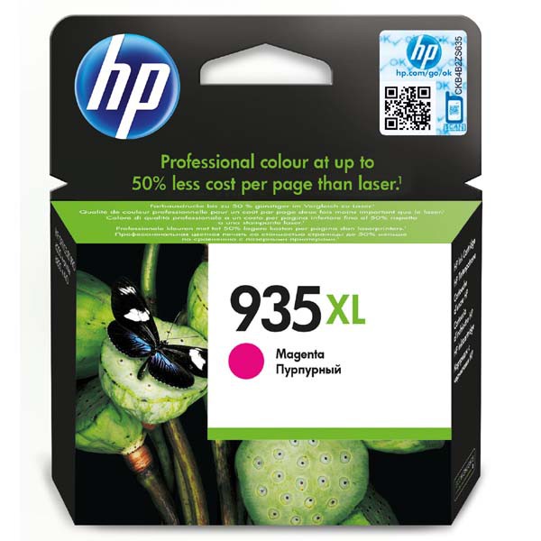 HP C2P25AE - originálna cartridge HP 935-XL, purpurová, 9,5ml