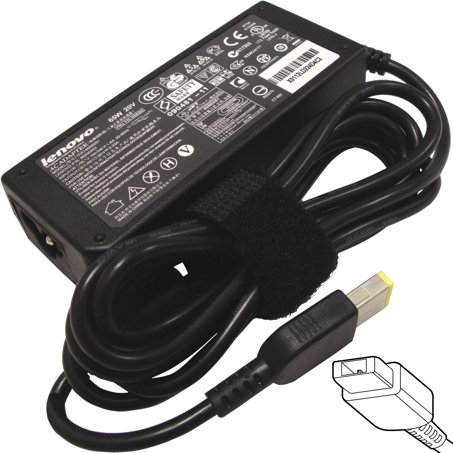 Fotografia produktu: Napájací adaptér 65W, 20V YOGA conn., originál Lenovo