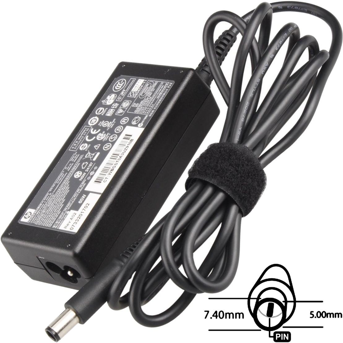 Fotografia produktu: Napájací adaptér 65W 18,5V, 7.4x5.0, originál HP