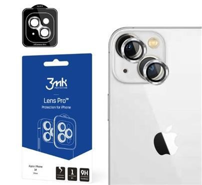 3mk ochrana kamery Lens Protection Pro pre Apple iPhone 15 Plus, Silver