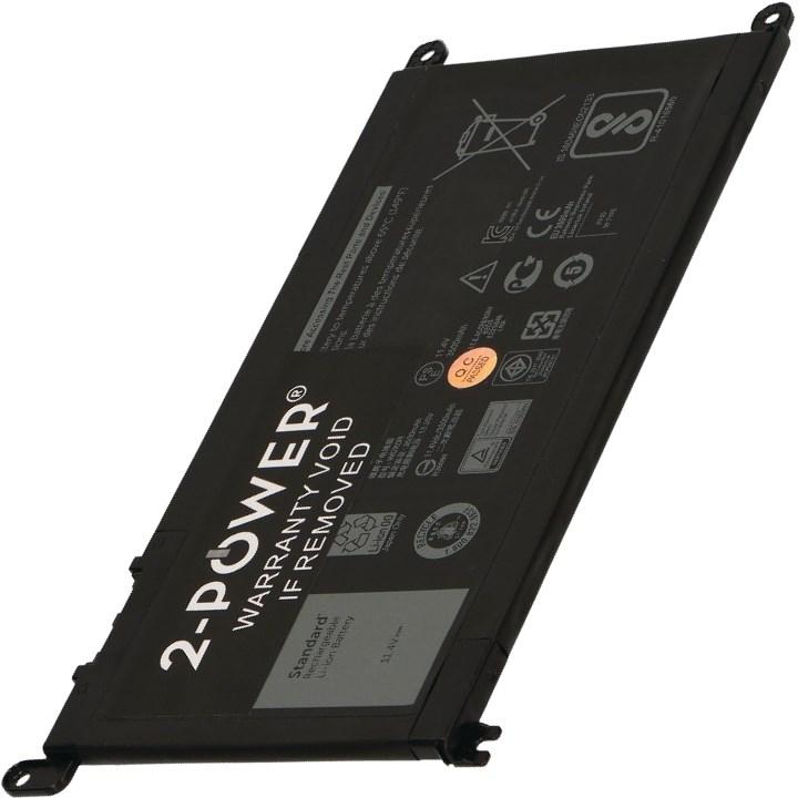 Fotografia produktu: 2-POWER Batéria 11,4V 3500mAh pre Dell Inspiron 13 (5368), Latitude 13 3379, Vostro 15 (5568)
