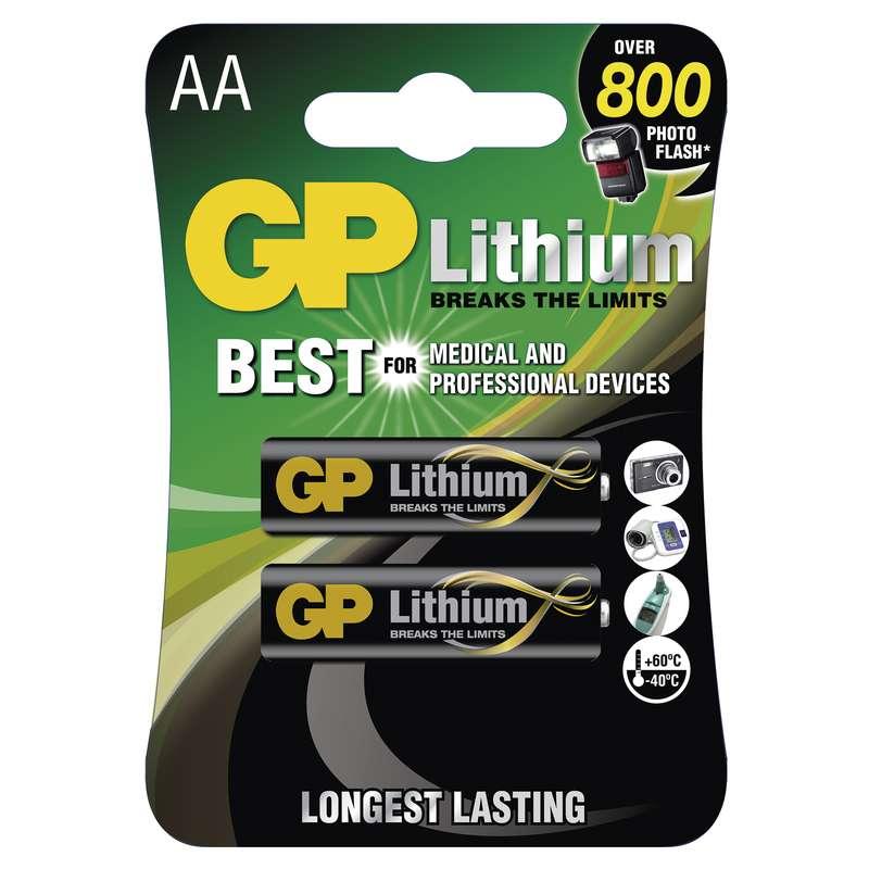 Fotografia produktu: Lítiová Batéria GP AA - 2ks