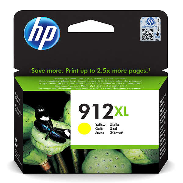 HP 3YL83AE - originálna cartridge HP 912-XL, žltá, 9ml