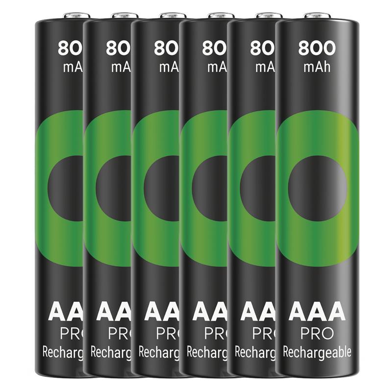 Fotografia produktu: GP Nabíjací bat. ReCyko Pro AAA (HR03) 800mAh-6ks